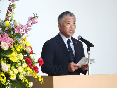 学⾧式辞(県⾧寿社会振興センター所⾧)