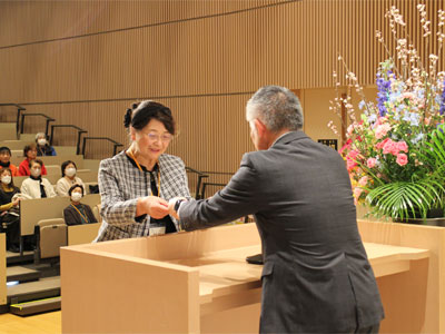 通学総合コース修了証書授与