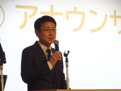 講演の様子①