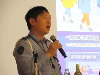 講演の様子③